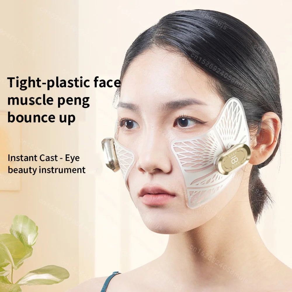 EMS Facial Eye Massager Electric Muscle Stimulator Facial Massagers Beauty Eyes Face Lifting Fatigue Relief Skin Care