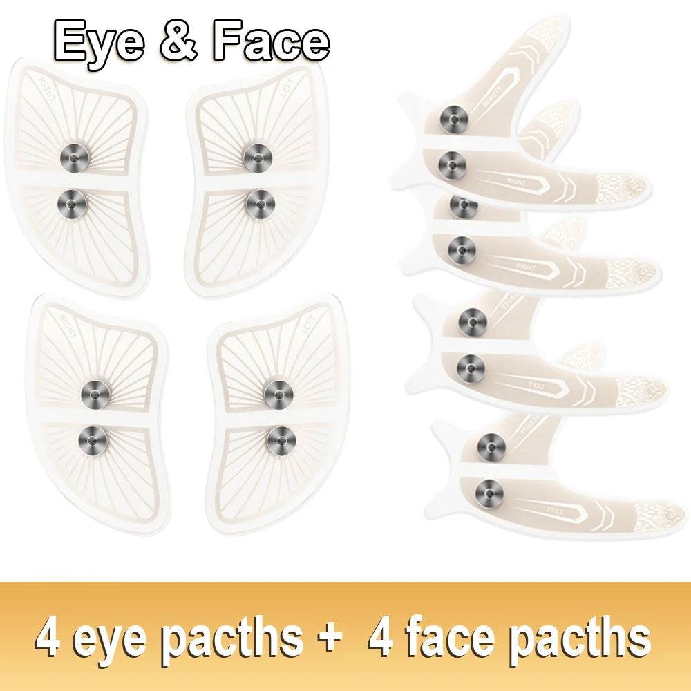 EMS Facial Eye Massager Electric Muscle Stimulator Facial Massagers Beauty Eyes Face Lifting Fatigue Relief Skin Care