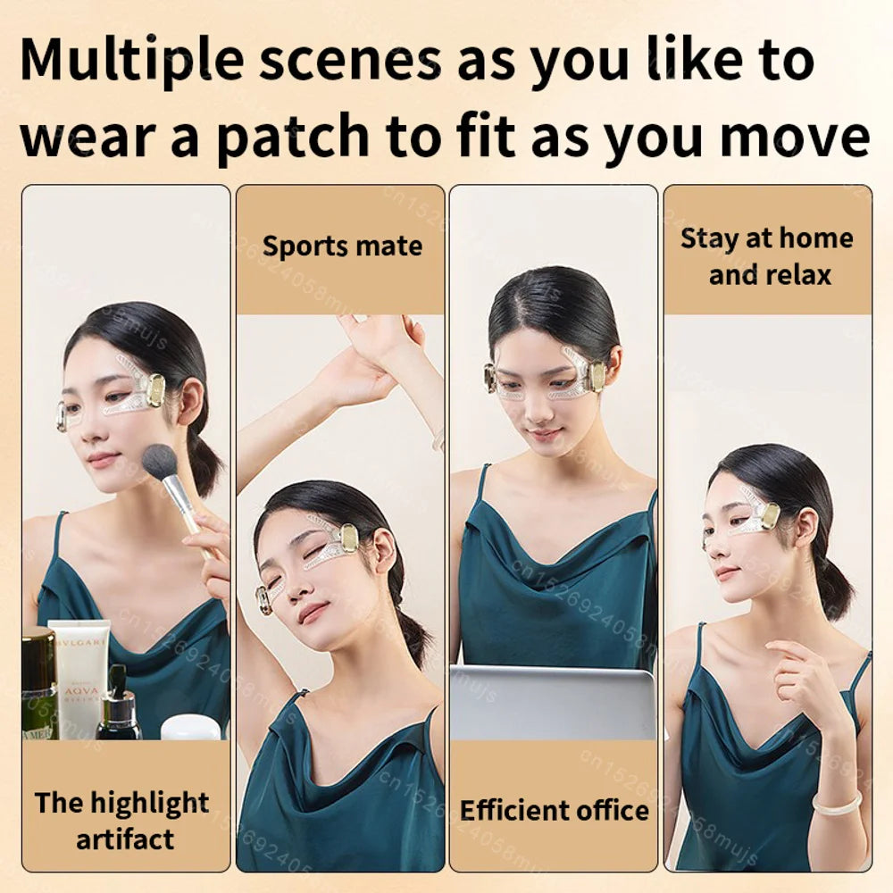 EMS Facial Eye Massager Electric Muscle Stimulator Facial Massagers Beauty Eyes Face Lifting Fatigue Relief Skin Care