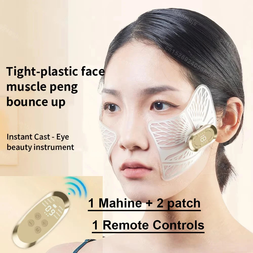 EMS Facial Eye Massager Electric Muscle Stimulator Facial Massagers Beauty Eyes Face Lifting Fatigue Relief  Skin Care