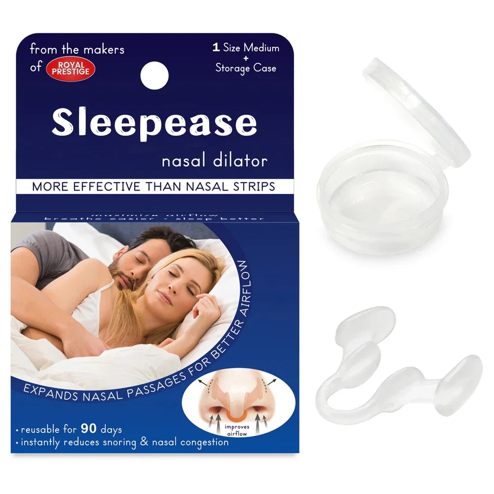 Silicone Nose 1Pc Clip Anti Snoring Nasal Dilator Stop Snore Aid Easy Breathe Improve Sleeping Rhinitis
