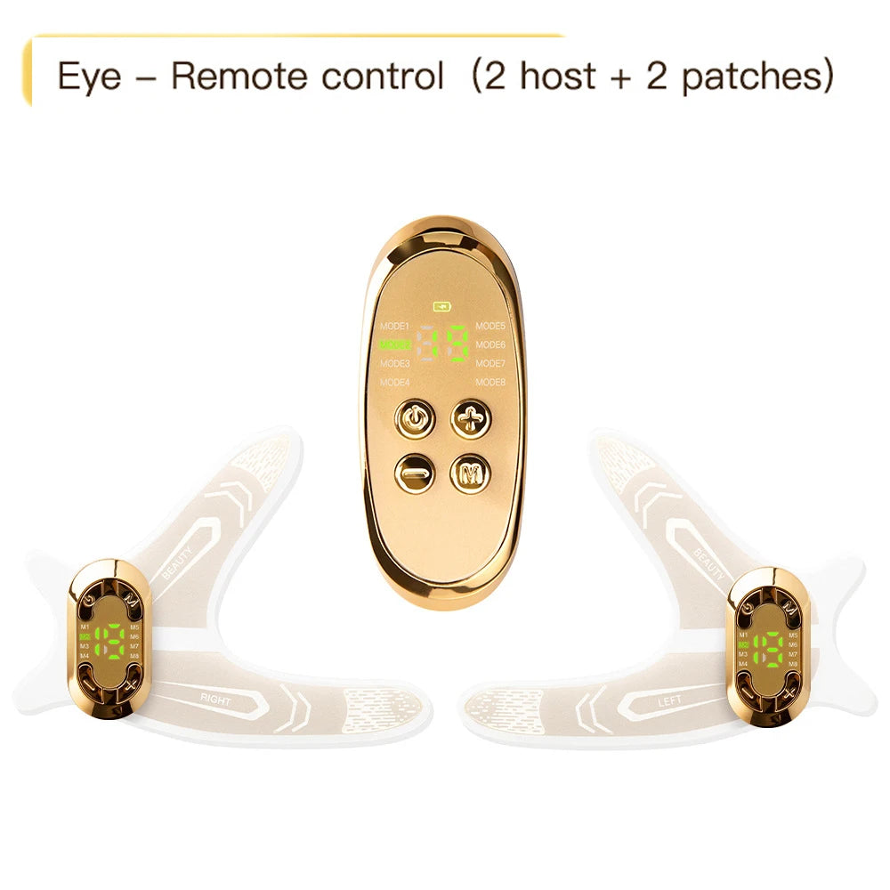 EMS Facial Eye Massager Electric Muscle Stimulator Facial Massagers Beauty Eyes Face Lifting Fatigue Relief  Skin Care