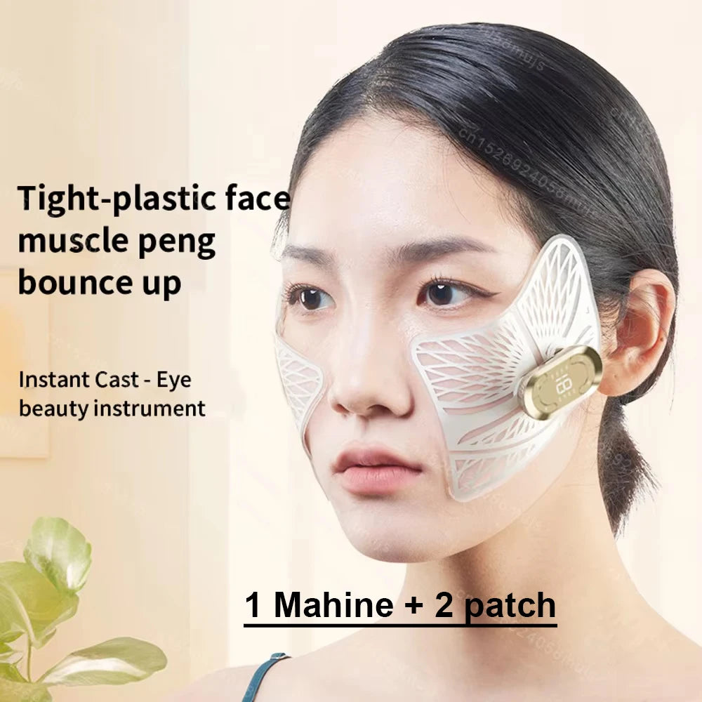 EMS Facial Eye Massager Electric Muscle Stimulator Facial Massagers Beauty Eyes Face Lifting Fatigue Relief  Skin Care